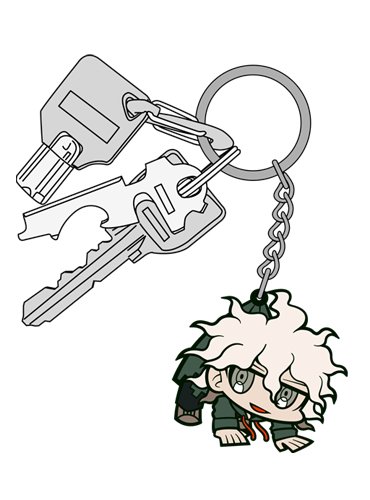 Amazon.co.jp: ダンガンロンパ1・2 狛枝凪斗 つままれキーホルダー